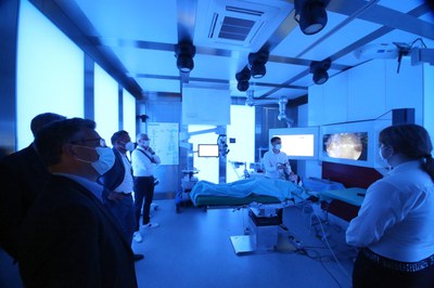 Der Club der Gesundheitswirtschaft zu Besuch am ICCAS