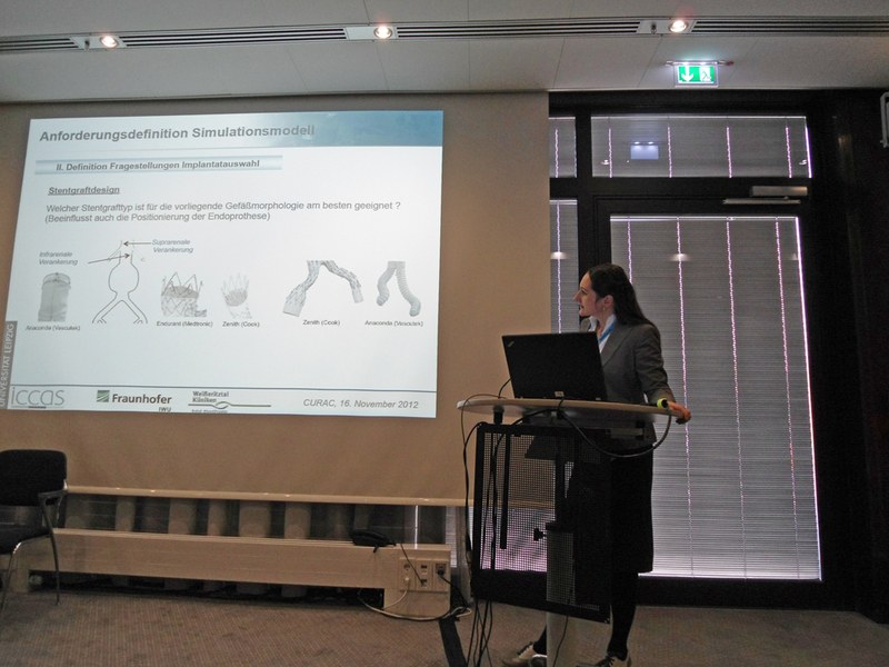 ICCAS präsentiert Forschungsergebnisse auf der CURAC / MEDICA 2012