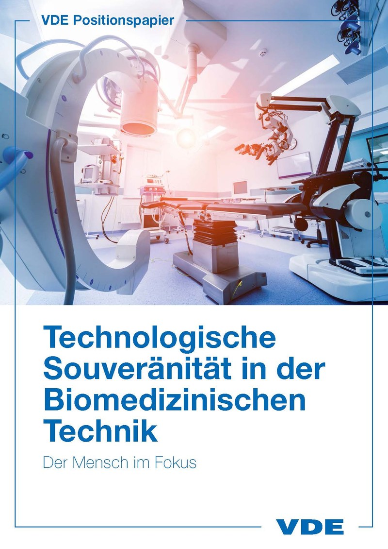 Mitautorenschaft beim Positionspapier der DGBMT im VDE